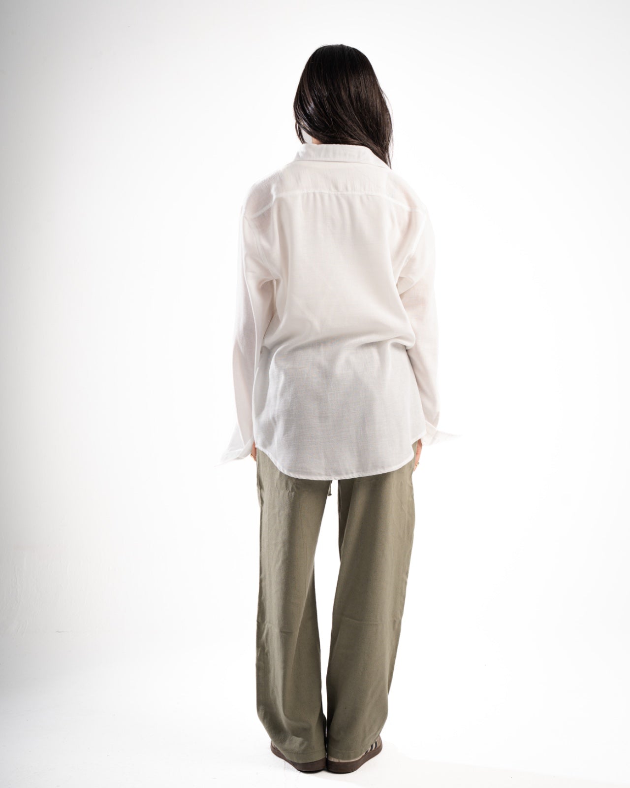 White Linen Shirt