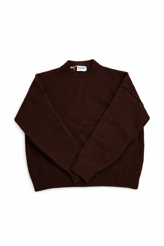 Brown knitted Sweatshirt