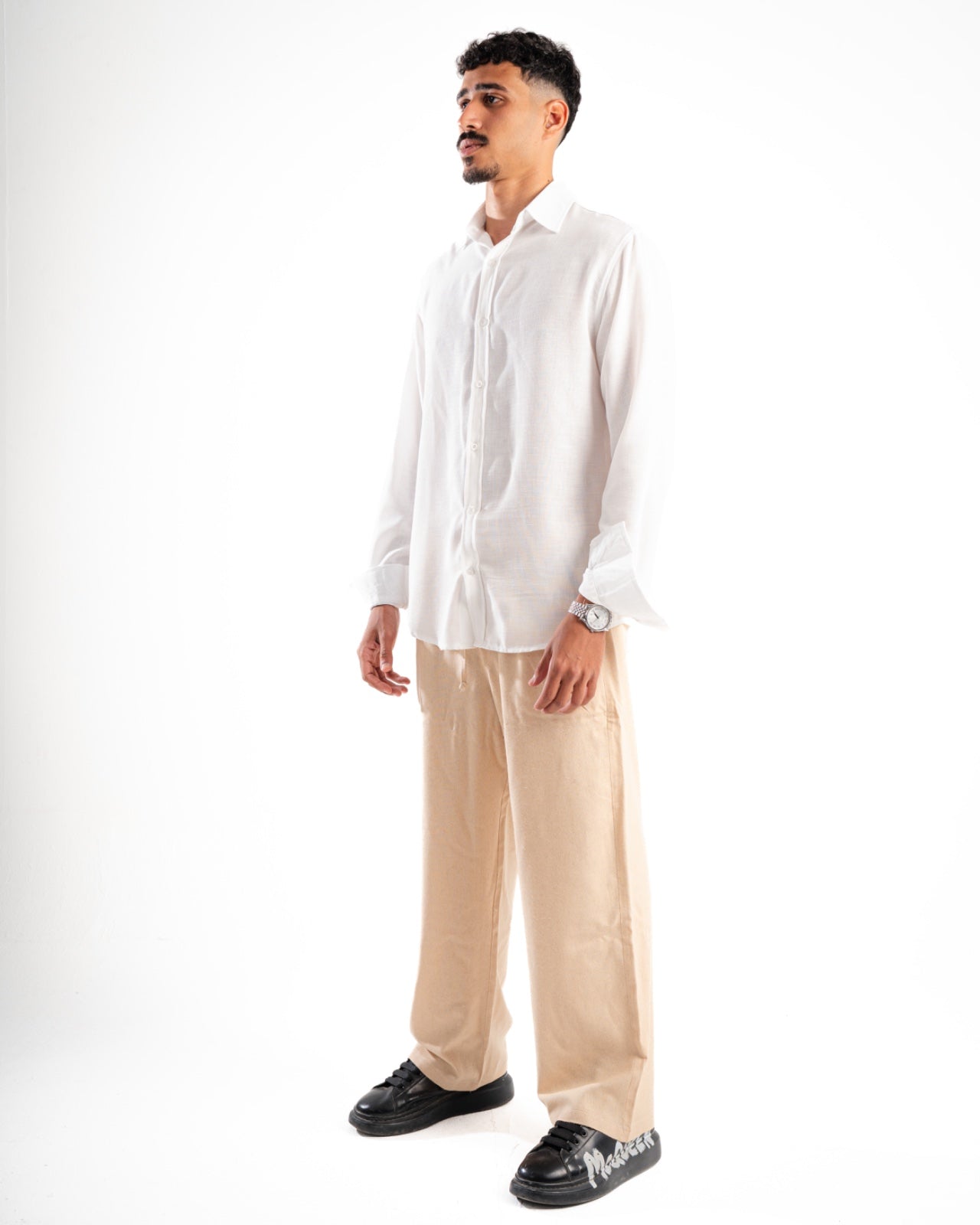 White Linen Shirt