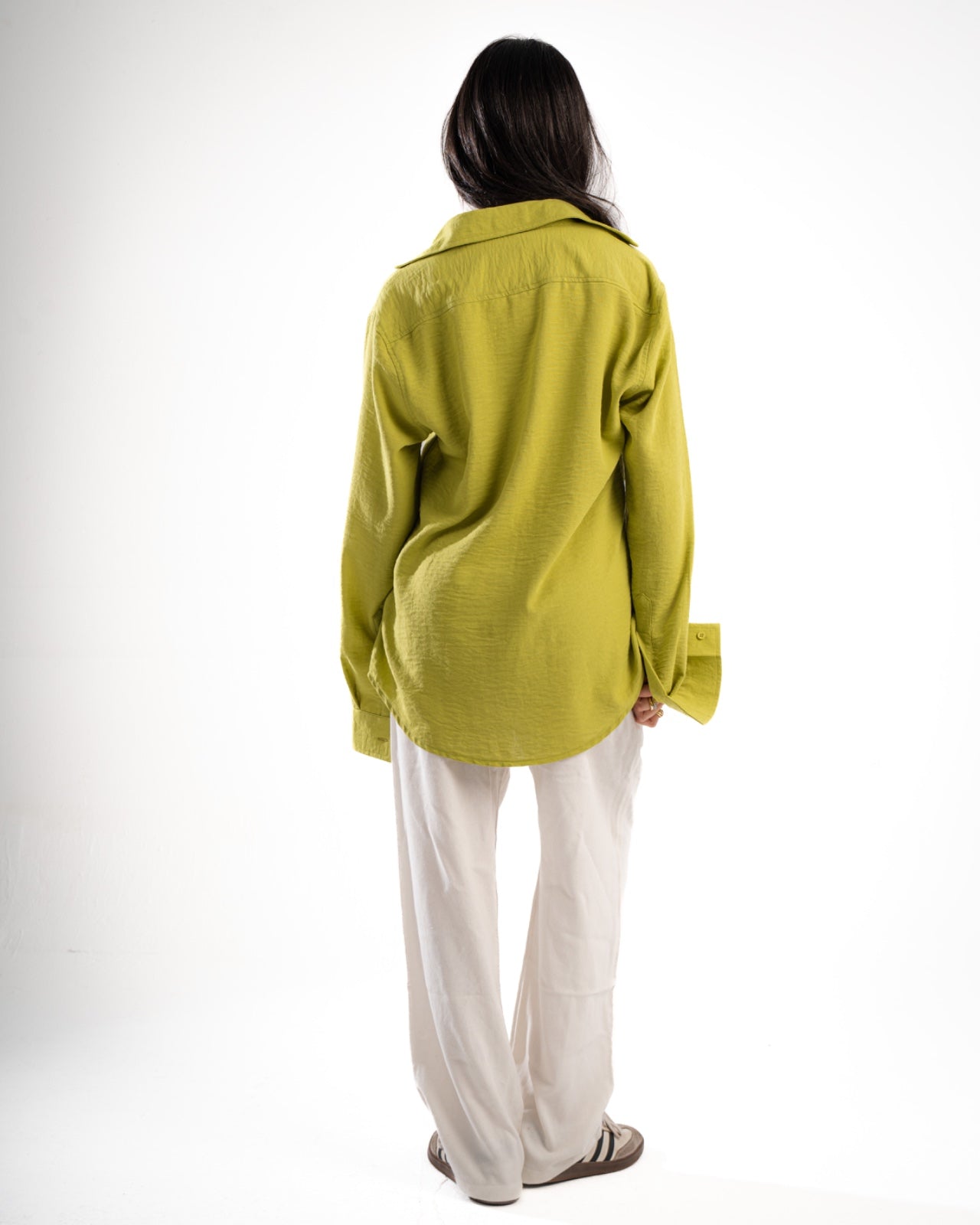 Green Linen Shirt