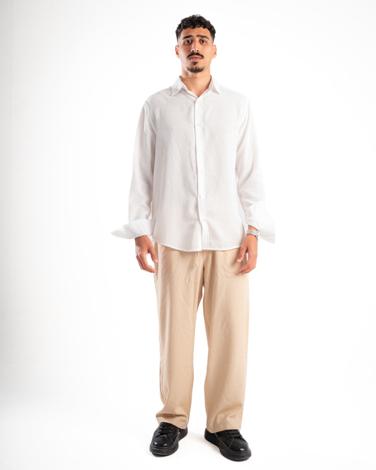 White Linen Shirt