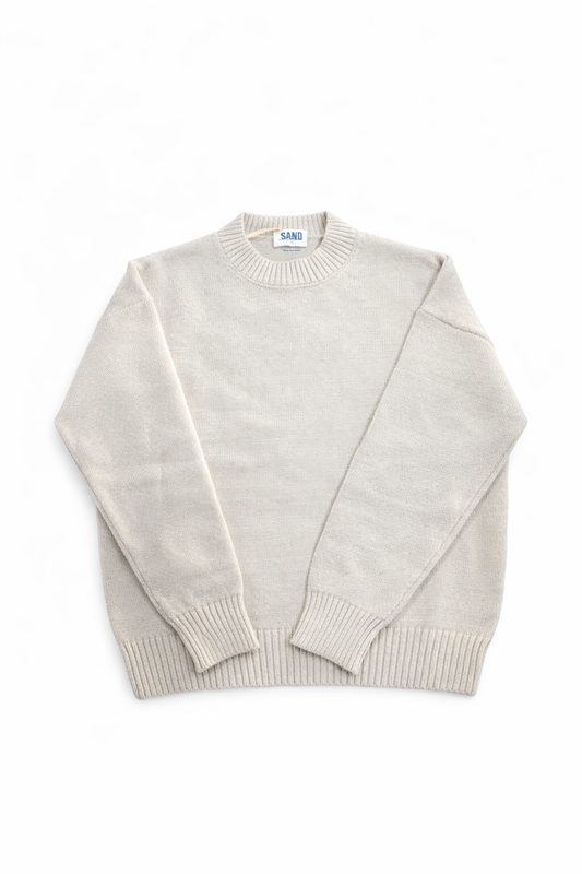Beige knitted Sweatshirt