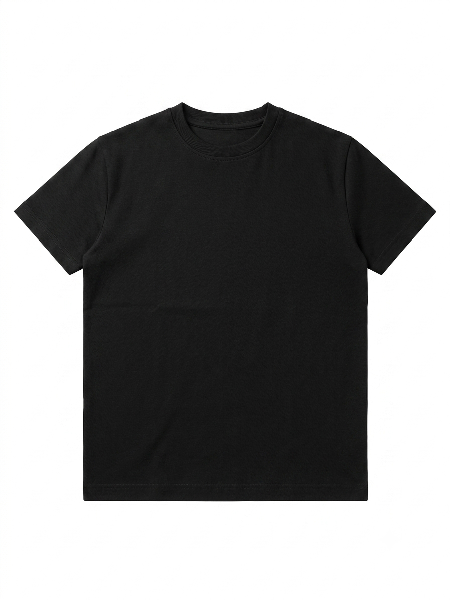Black Regular Fit T-shirt