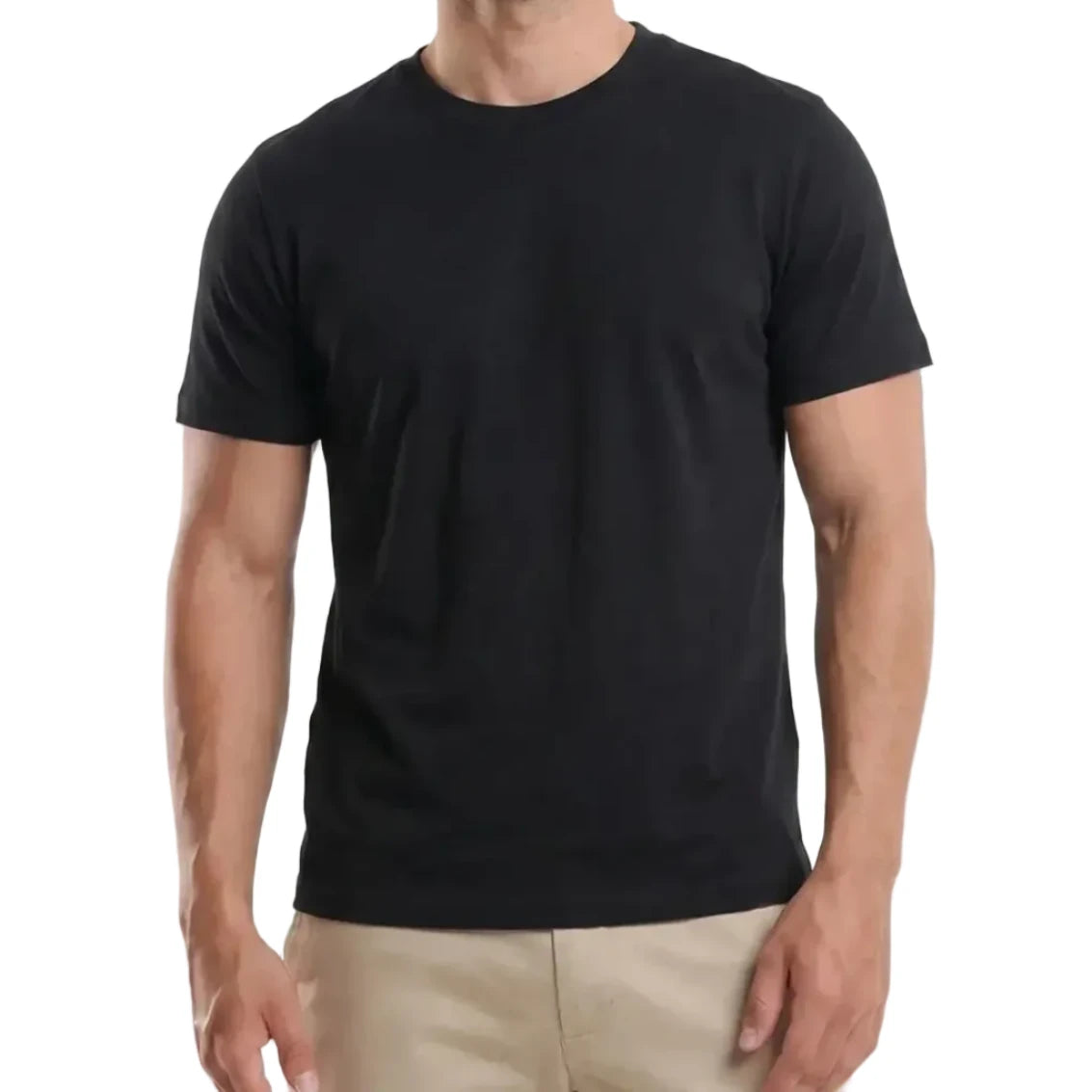 Black Regular Fit T-shirt