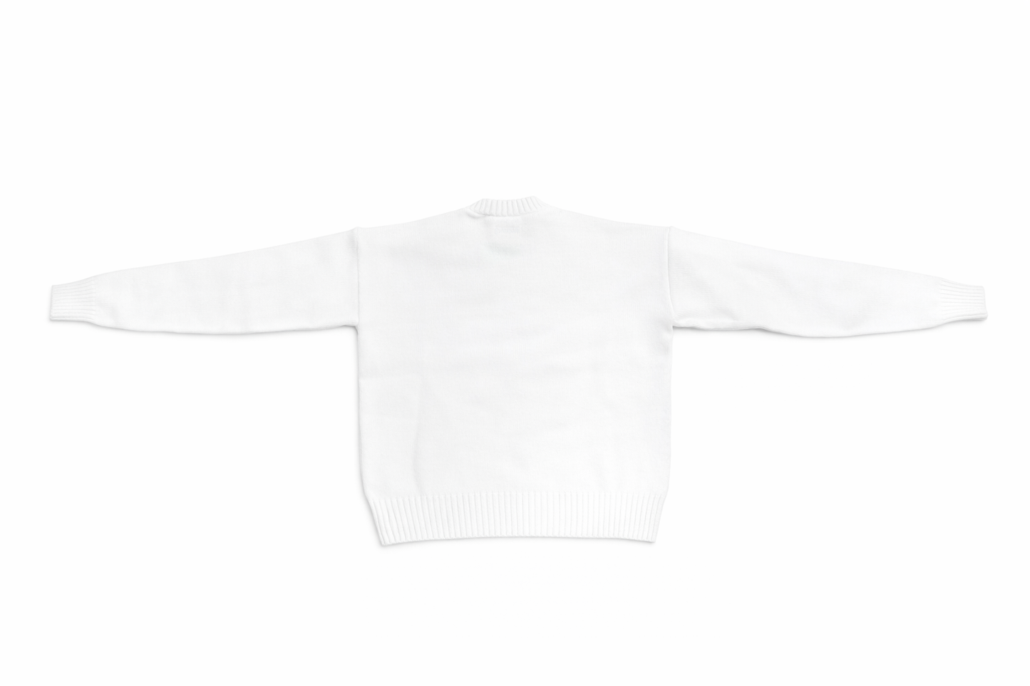 White knitted Sweatshirt